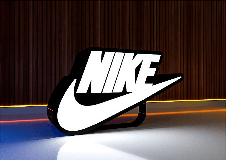 3D Nike Logo