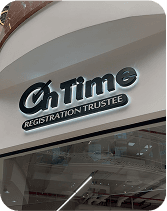 Circular Ornate Sign